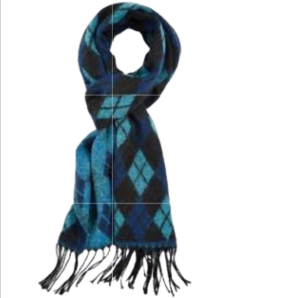 The Rail Geometric Print Acrylic Scarf